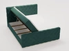 Boxspringbett mit Bettkasten 120x200 Lunaris Grün