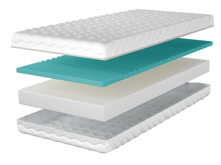 Schaumstoffmatratze mit profiliertem Schaum Simba 70x200