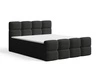 Boxspringbett mit Bettkasten 120x200 Rivon Schwarz