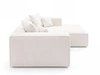 Ecksofa L Rechts Vellaro Creme