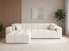 Ecksofa L-Form Links Moderne Ecksofa Loopo Creme
