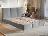 Polsterbett mit Lattenrost 120x200 Trio Beige
