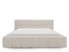 Polsterbett mit Bettkasten und Lattenrost 140x200 Alicante Boucle Beige