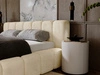 Polsterbett mit Bettkasten und Lattenrost 120x200 Ibiza Beige