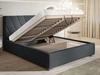 Polsterbett mit Bettkasten und Lattenrost 140x200 Tivoli Beige