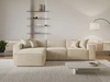 Ecksofa L-Form Links Arizona Beige