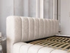 Polsterbett mit Bettkasten und Lattenrost 180x200 Italia Creme