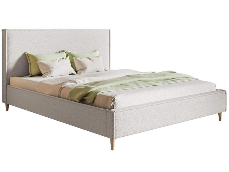 Polsterbett mit Lattenrost 140x200 Grenada Creme
