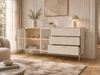 Wohnzimmer-Set Lumina Kaschmir