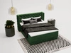 Boxspringbett mit Bettkasten 160x200 Lion Dunkelgrün