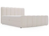 Boxspringbett mit Bettkasten 140x200 Bouclé-Stoff Cloud Beige