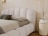 Polsterbett mit Stauraum und Lattenrost 180x200 Cloud Soft Beige