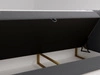 Boxspringbett mit Bettkasten 120x200 Osteno Dunkelgrau