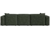 Ecksofa L-Form Links Arizona Grün
