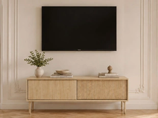  TV-Lowboard mit Türen 154 Gradimento Eiche Cremona
