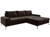 Ecksofa L-Form Rechts mit Schlaffunktion und Bettkasten Tonny Braun