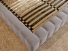 Polsterbett mit Bettkasten und Lattenrost 180x200 Rotto Hellgrau