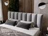 Polsterbett mit Bettkasten und Lattenrost 180x200 Neos Grau
