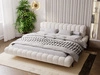 Polsterbett mit Lattenrost 160x200 Imagine Beige