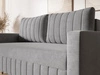 Schlafsofa mit Bettfunktion und Bettkasten Castelo Dunkelgrau