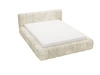 Polsterbett mit Bettkasten und Lattenrost 180x200 Ibiza Creme