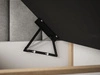 Boxspringbett mit Bettkasten 180x200 Cascada Dunkelblau