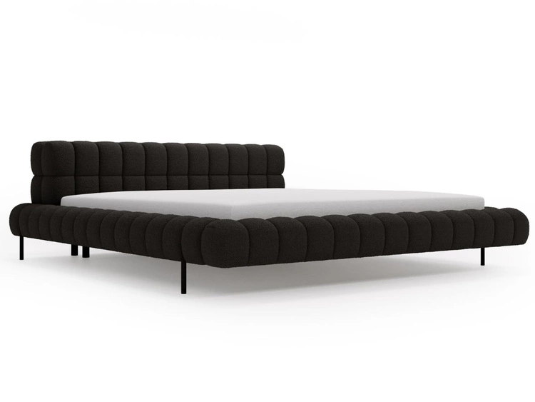 Polsterbett mit Lattenrost 160x200 Imagine Schwarz