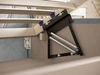 Polsterbett mit Bettkasten und Lattenrost 160x200 Tasso Grau
