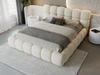 Polsterbett mit Bettkasten und Lattenrost 160x200 Modo Beige