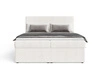 Boxspringbett mit Bettkasten 140X200 Brisa Creme