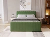 Boxspringbett mit Bettkasten 140x200 Osteno Grün