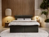 Boxspringbett mit Bettkasten 180x200 Marbella Dunkelgrau
