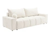 Schlafsofa mit Bettfunktion und Bettkasten Miro Creme