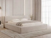 Polsterbett mit Bettkasten und Lattenrost 140x200 Mali Beige