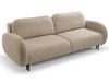 Schlafsofa mit Bettfunktion und Bettkasten Alta Braun