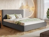 Polsterbett mit Lattenrost 160x200 Grenada Grau