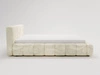 Polsterbett mit Bettkasten und Lattenrost 160x200 Ibiza Creme