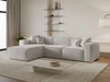 Ecksofa L-Form Links Arizona Grau