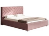 Polsterbett mit Bettkasten und Lattenrost 140x200 Tonale Rosa