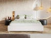 Polsterbett mit Lattenrost 140x200 Grenada Creme