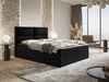 Boxspringbett mit Bettkasten 160x200 Hera Schwarz