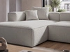 Ecksofa L Links Vellaro Grau
