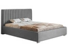 Polsterbett mit Bettkasten und Lattenrost 120x200 Toscania Grau
