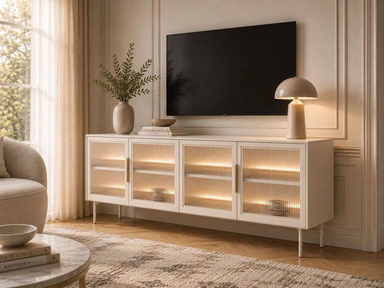 Wohnzimmer-Set Lumina Kaschmir