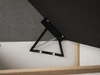 Boxspringbett mit Bettkasten 160x200 Hera Schwarz