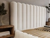 Polsterbett mit Bettkasten und Lattenrost 140x200 Rotto Creme