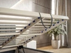 Polsterbett mit Bettkasten und Lattenrost 180x200 Gaja Dunkelgrau