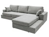 Ecksofa L-Form fürs Wohnzimmer Nesto Rechts Grau