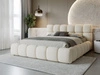 Polsterbett mit Bettkasten und Lattenrost 120x200 Modo Beige