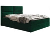 Boxspringbett mit Bettkasten 160x200 Hera Grün